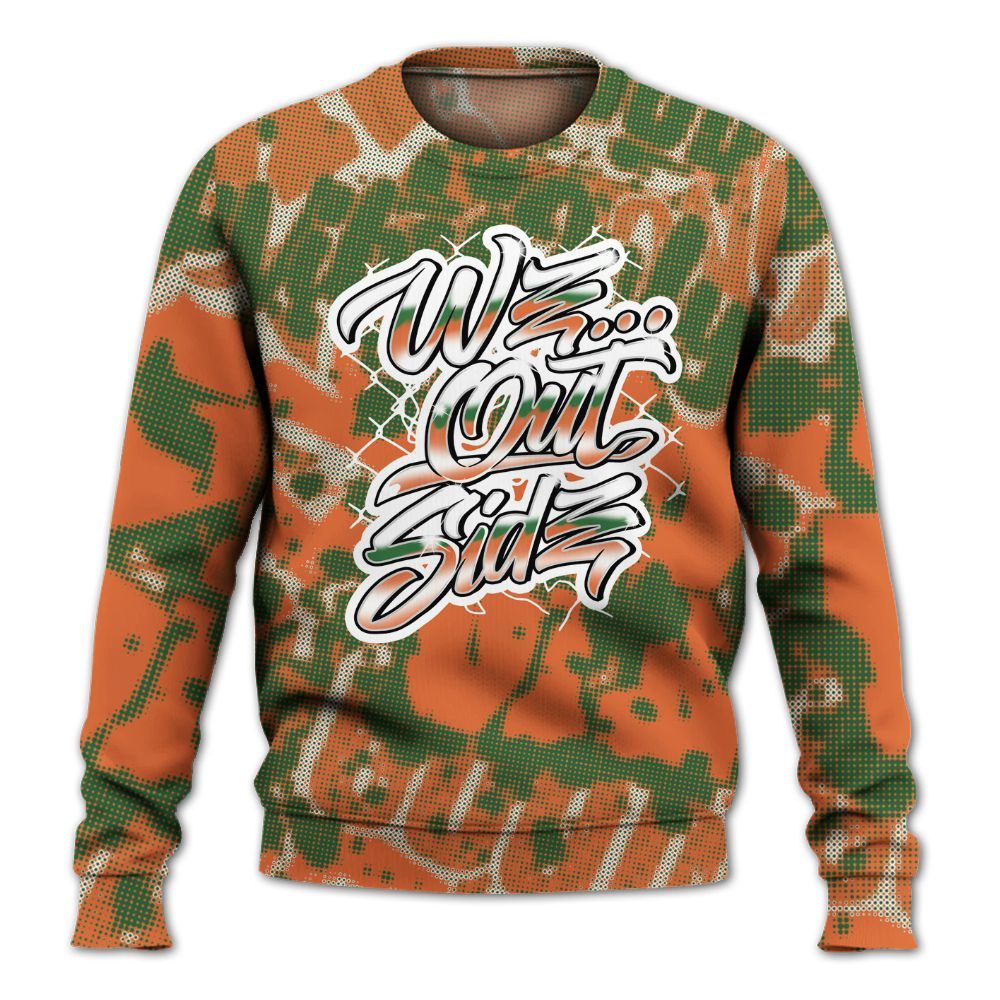 Sweatshirt To Match Low Miami 5s - We OutSider Graphic Street All Over Print