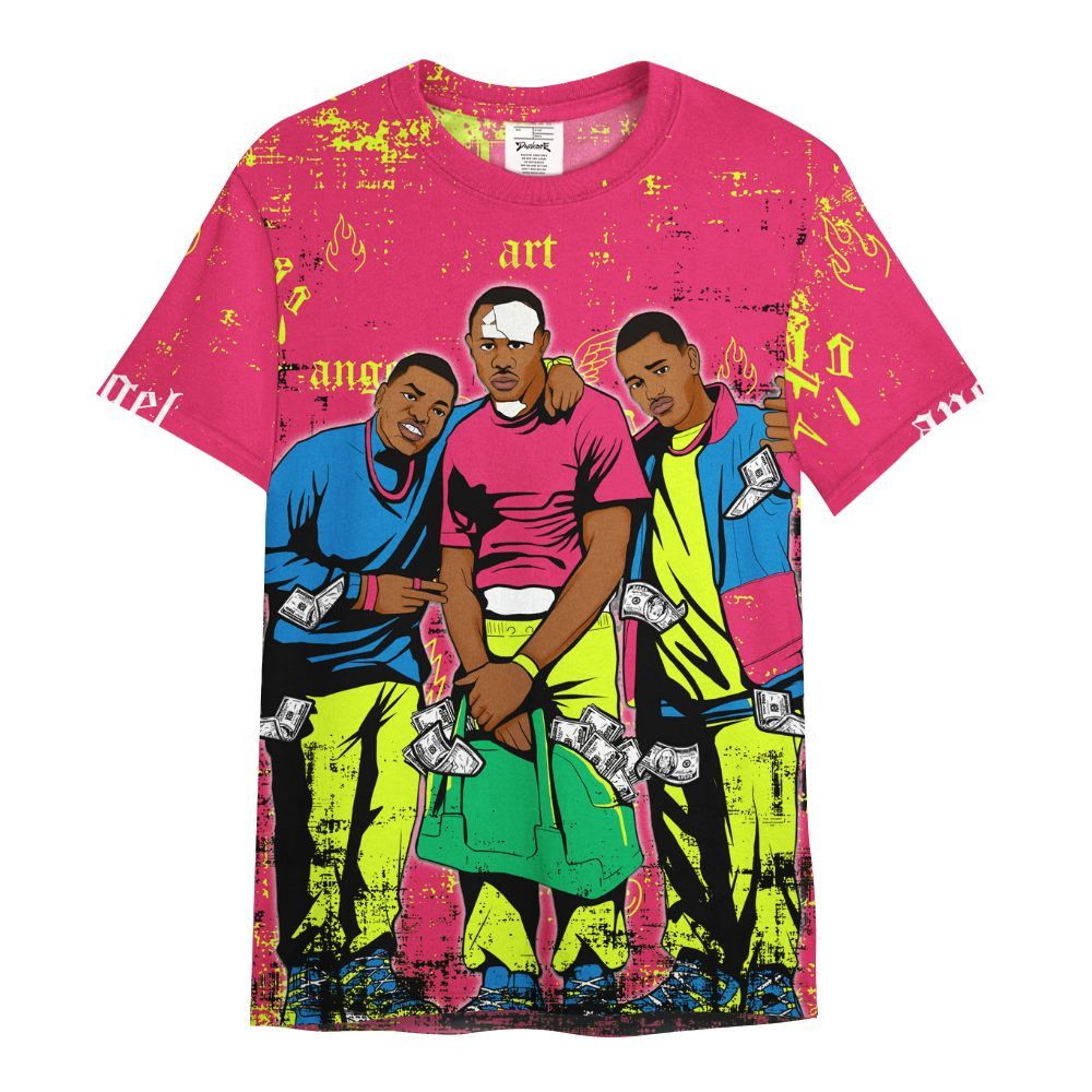 Shirt To Match Ja 3 Kool Aid - Paid In Full Money All Over Print