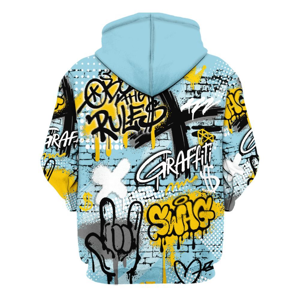 Hoodie To Match Dunk High Homer Simpson - True It Real Graffiti Streetwear All Over Print