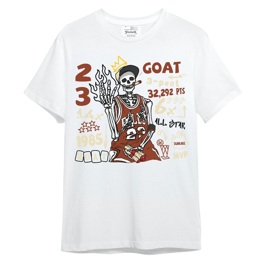 Shirt To Match Retro Eastside Golf 12s - Number 23 G.0.A.T Streetwear Unisex Shirt