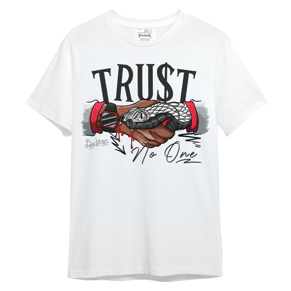 Shirt To Match Black Cement 3s - Snake Trust No One Unisex Shirt