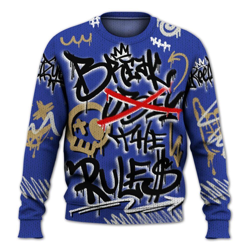 Knitted Sweater To Match Air 180 Concord - Break Rules Streetwear