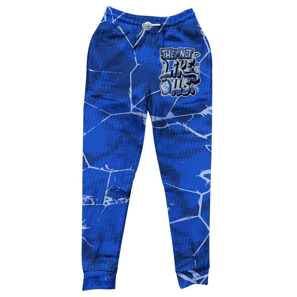 Sweatpant To Match Air Foamposite One Royal - Dislike Us Graphic All Over Print
