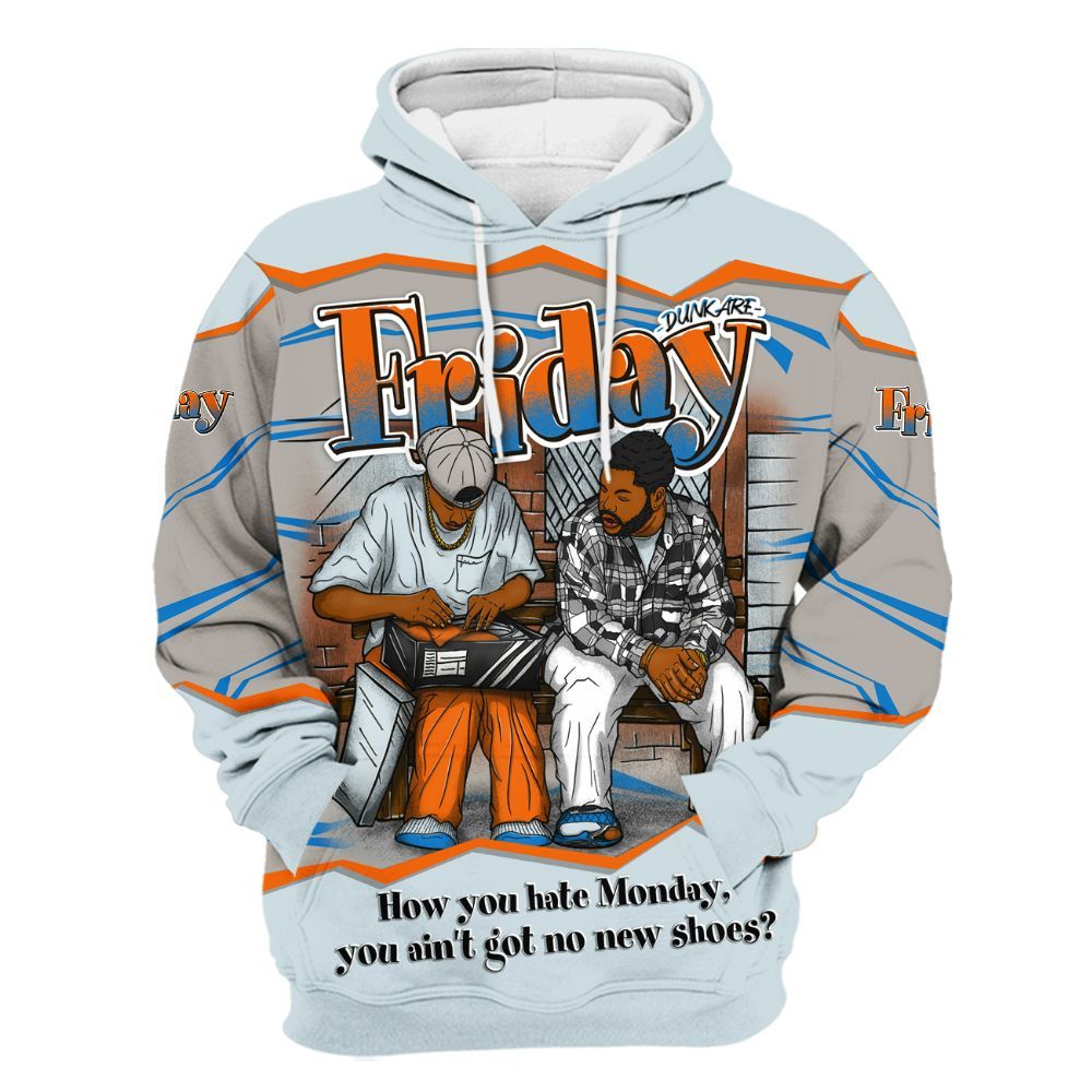 Hoodie To Match Retro High OG Alaska 1s - Friday Movie 90s TV All Over Print