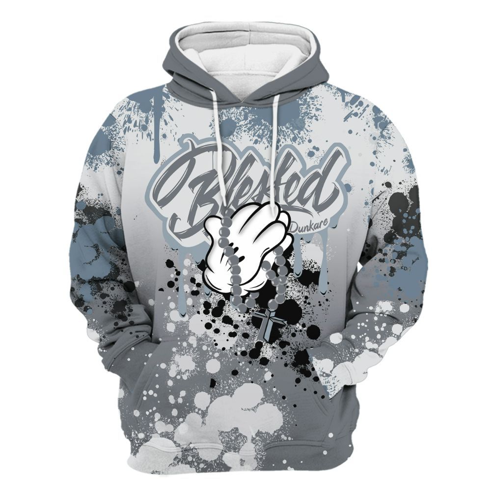Hoodie To Match Air Max DN Silver Bullet - God Blessed Ink Drip All Over Print