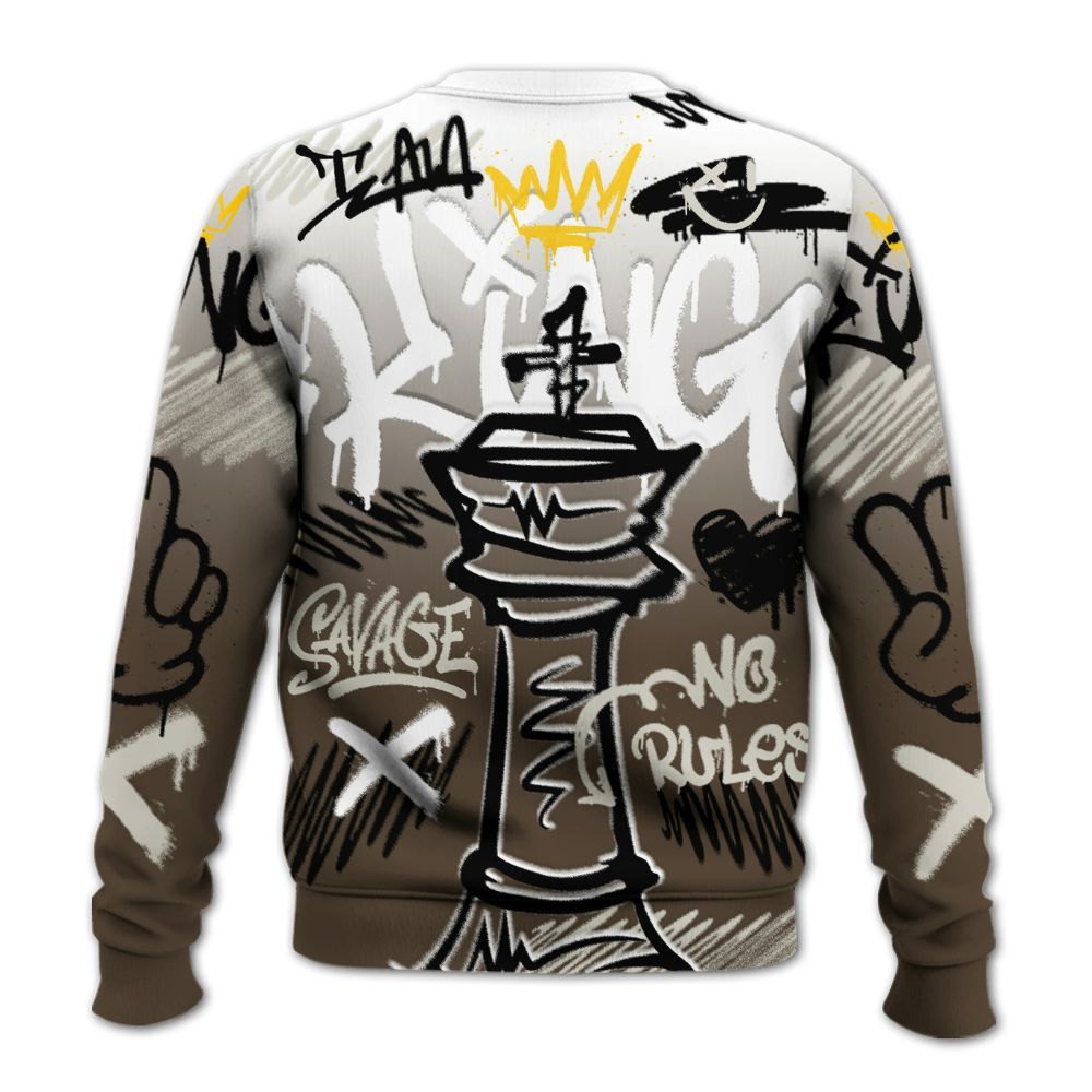 Sweatshirt To Match Palomino 1s - Street King Chess Streetwear All Over Print