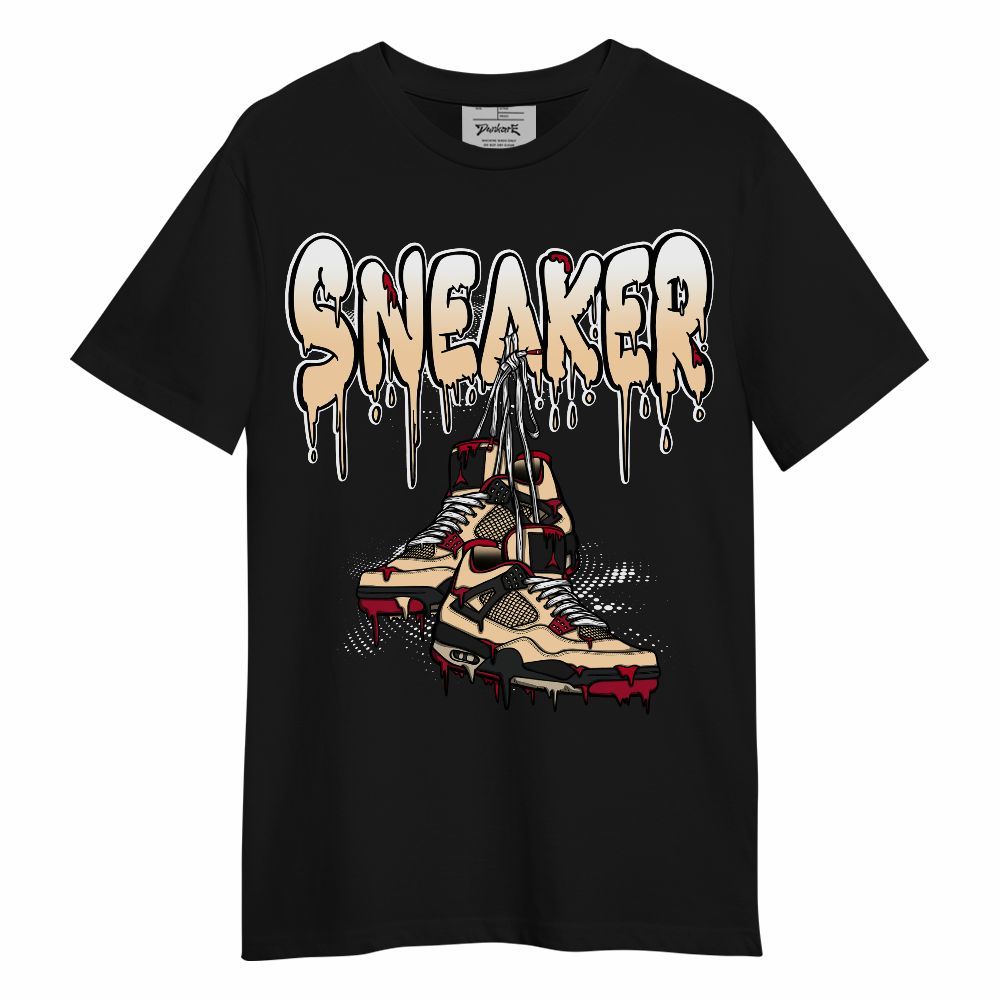 Shirt To Match Retro Pizza GS 4s - Sneaker Shoes Dripping Graphic