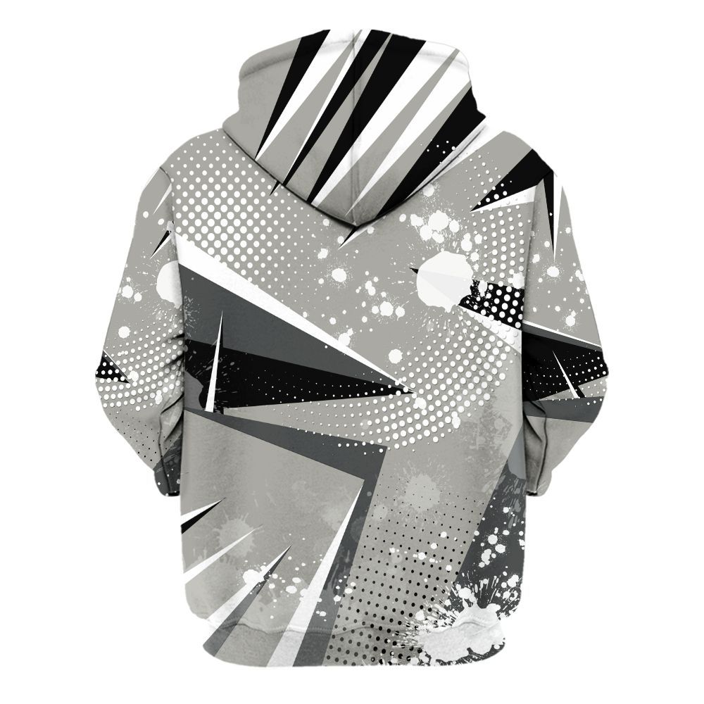 Hoodie To Match High Satin Shadow 1s - Poly Trust No One Dripping All Over Print