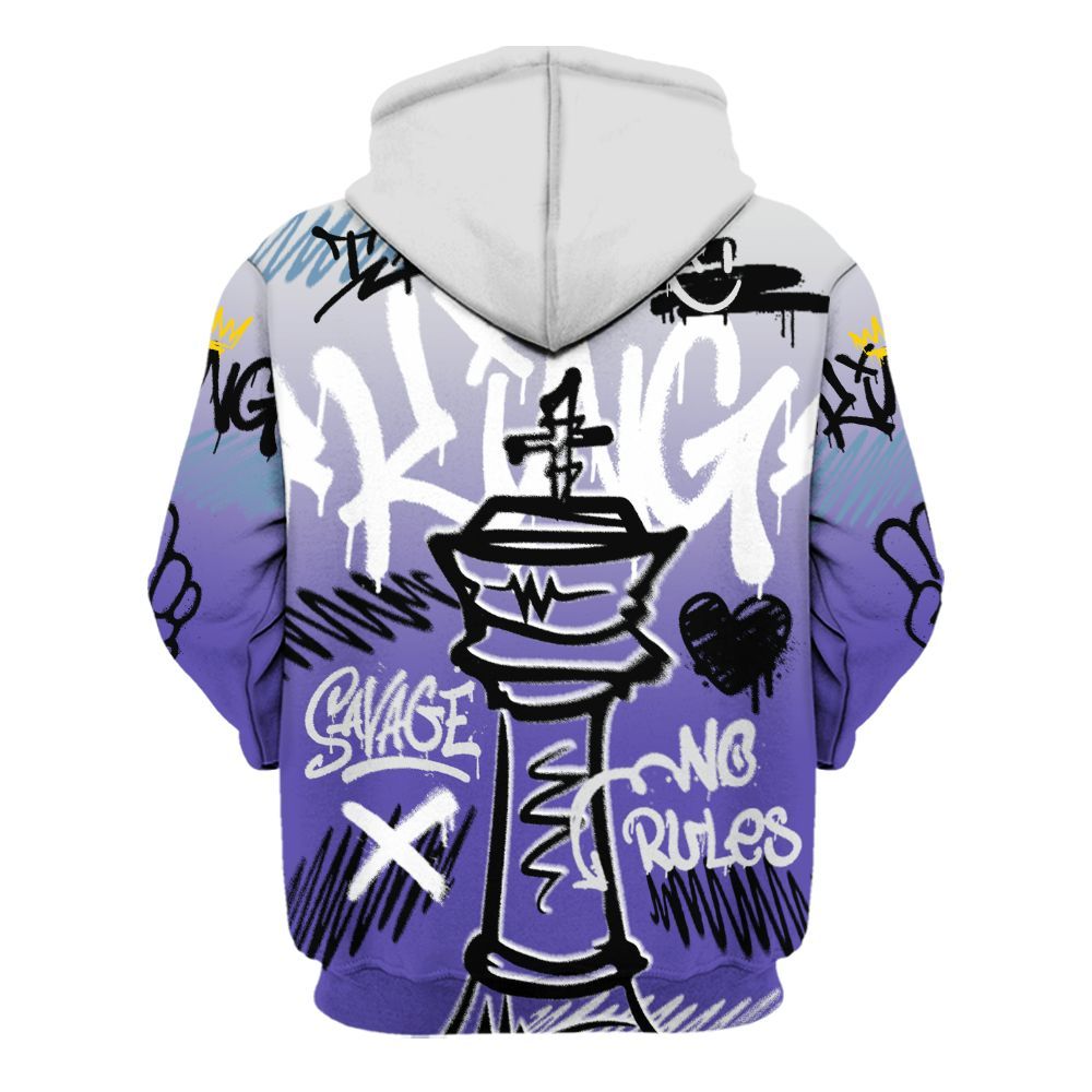 Hoodie To Match Retro Concord 5s - Street King Chess Streetwear All Over Print
