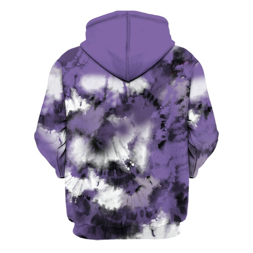 Hoodie To Match Dunk Low Black Raspberry - God Blessed Tie Dye All Over Print