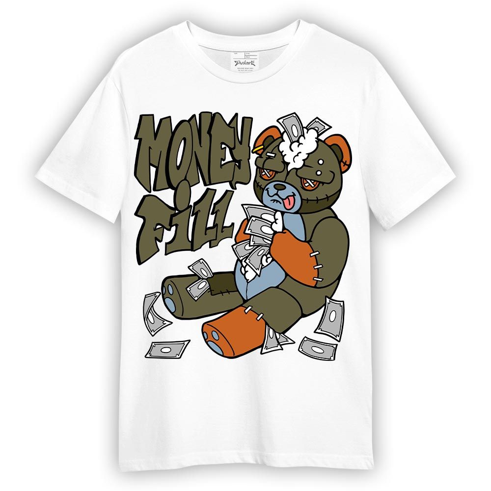 Shirt To Match Olive 5s T-- Money Fill Hugz T-Shirt Unisex