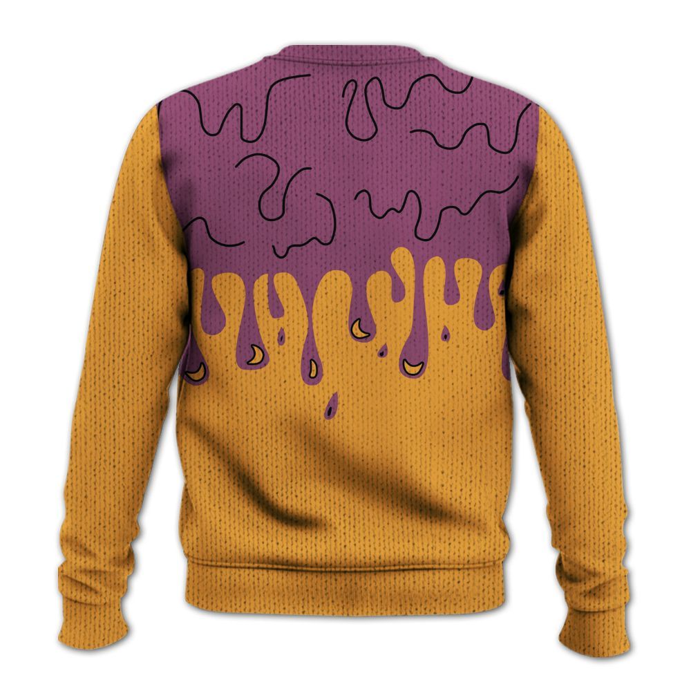 Knitted Sweater To Match High OG Brotherhood 1s - Snake Trust No One Drip