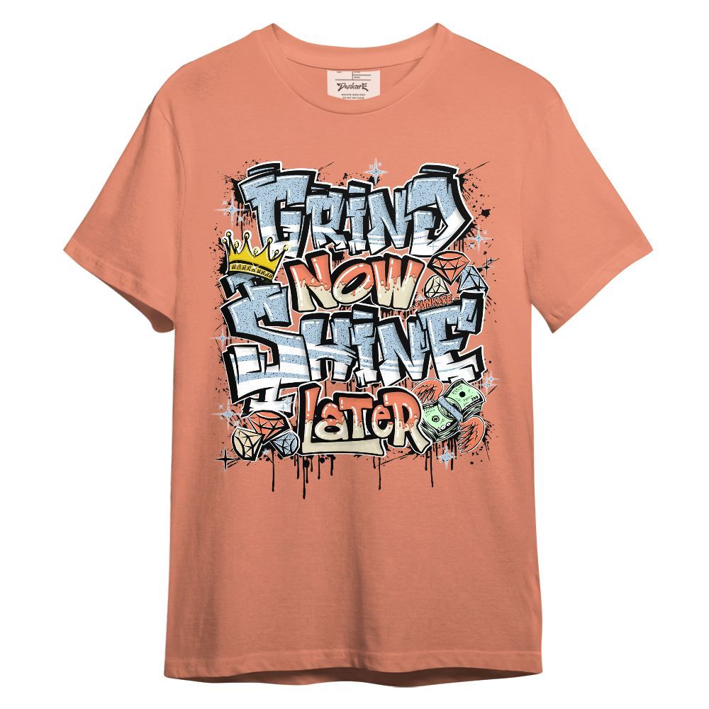 Shirt To Match DJ Khaled Crimson Bliss 5s - Grind2 Shine Later Graphic