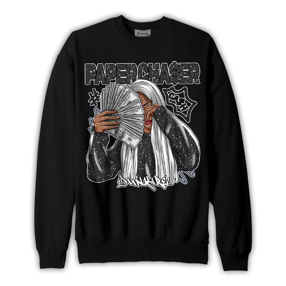 Sweatshirt To match Reverse Black White 6s Sweatshirt - PaperChase Unique Graphic