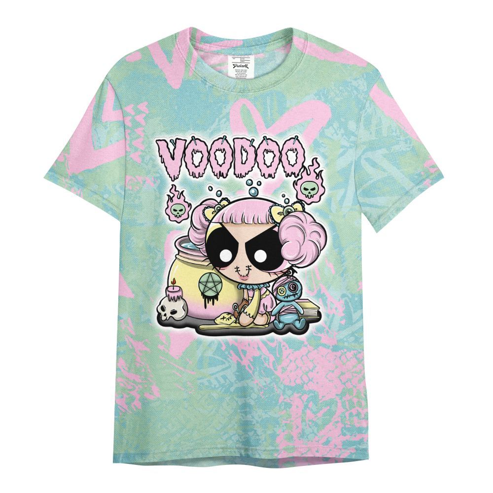 Shirt To Match SB Dunk Low Visty - Voodooz Heart Grunge All Over Print