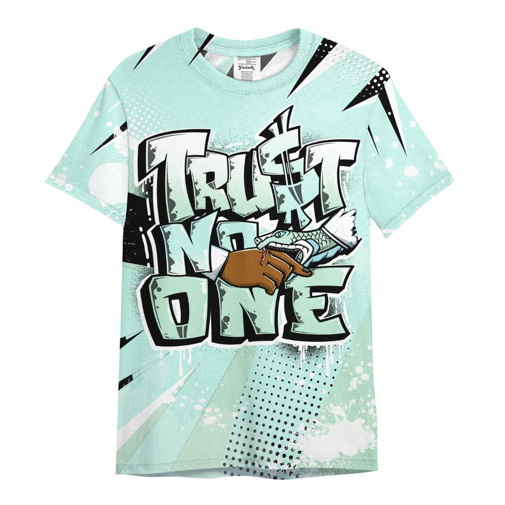 Shirt To Match Retro Low Igloo 11s - Poly Trust No One Dripping All Over Print