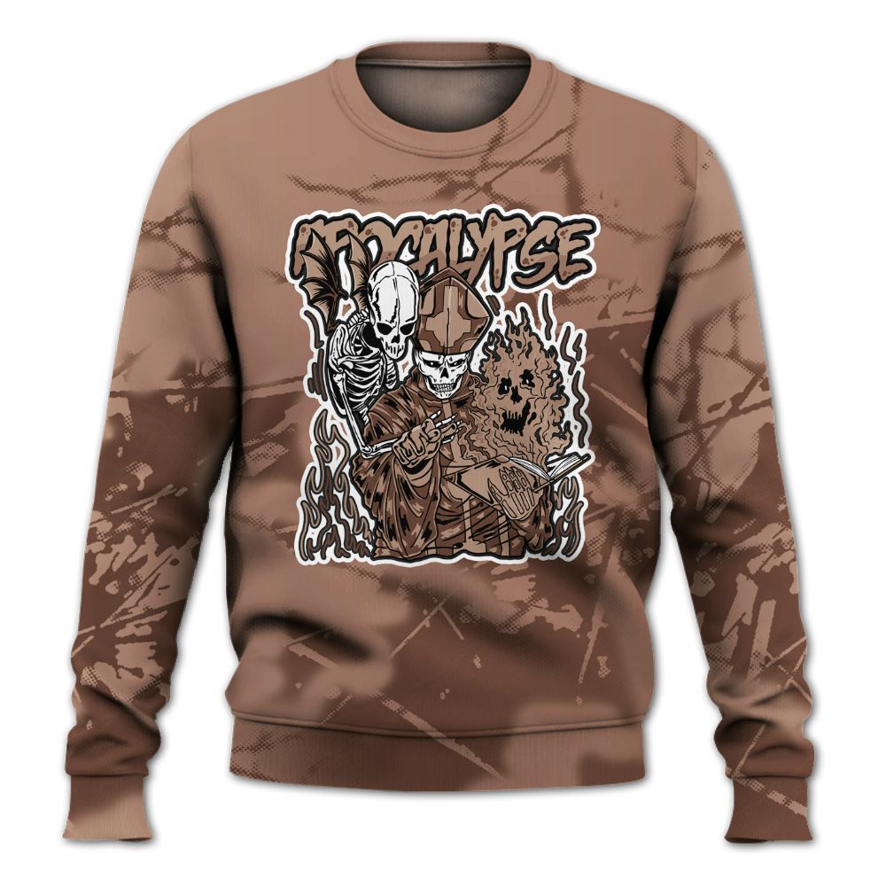 Sweatshirt To Match KD 4 Christmas - Apocalypse Skeleton Profound All Over Print