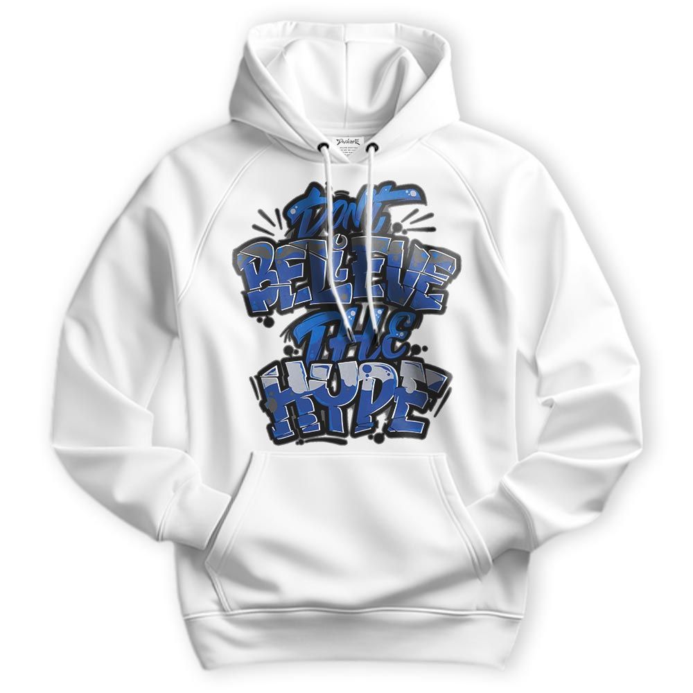 Sweatshirt To Match Air Foamposite One Royal Hoodie - Hyperbole Graphic Hoodie Unisex