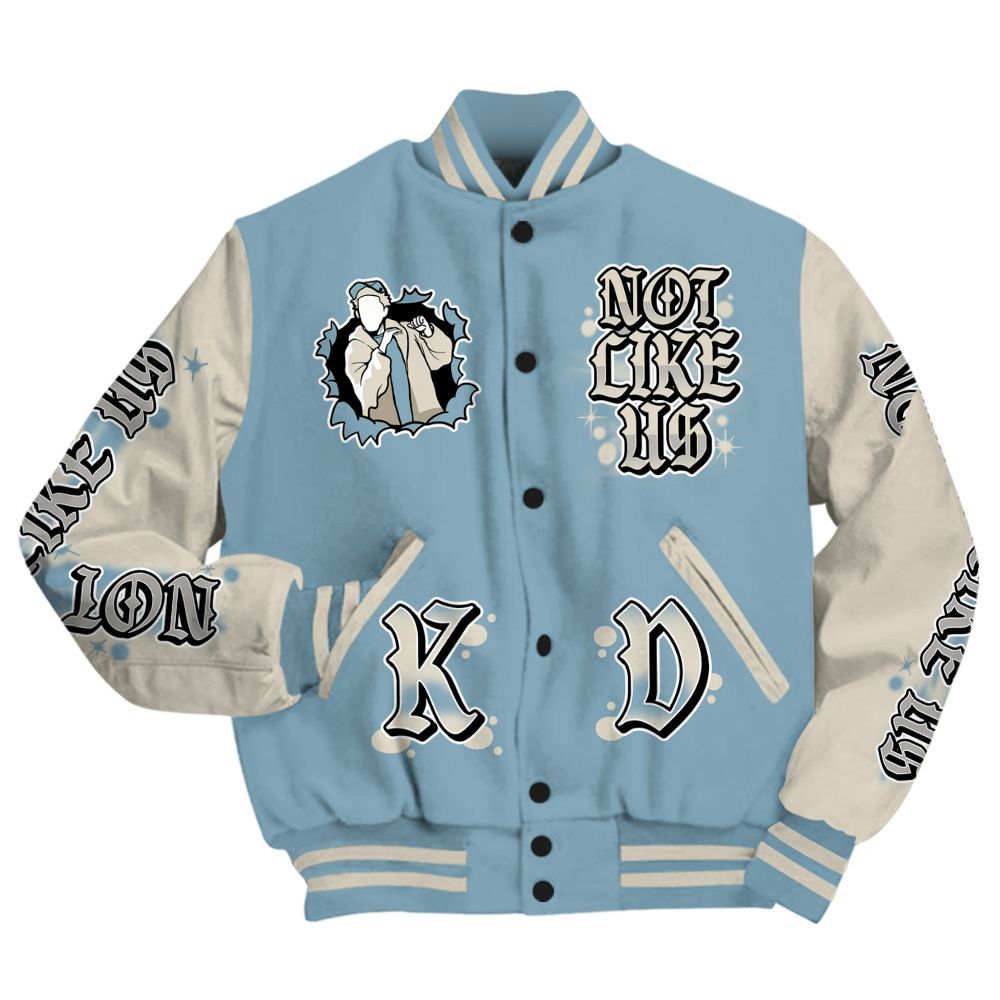 Varsity Jacket To Match Retro SoleFly 13s - None Like Us Graphic All Over Print