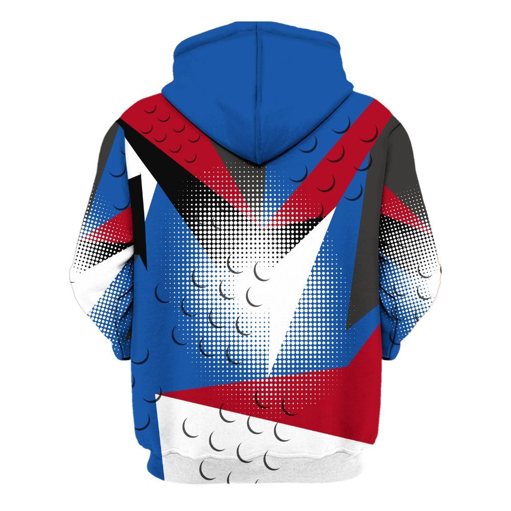 Hoodie To Match Air Griffey Max Black Red Navy Blue 1s - Poly Custom Name Number 23 5s All Over Print