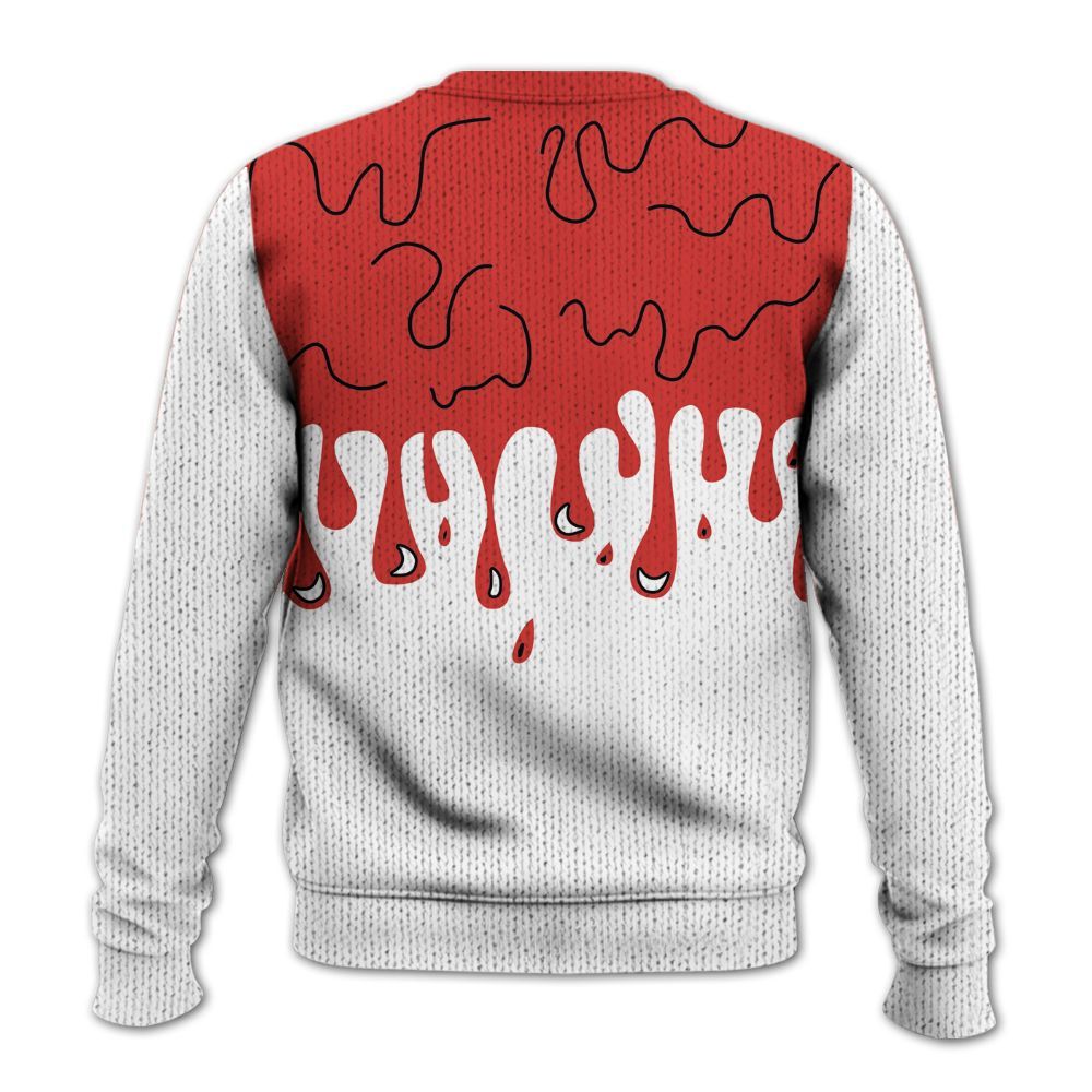 Knitted Sweater To Match Scoot Zeros ODD City - Snake Trust No One Drip