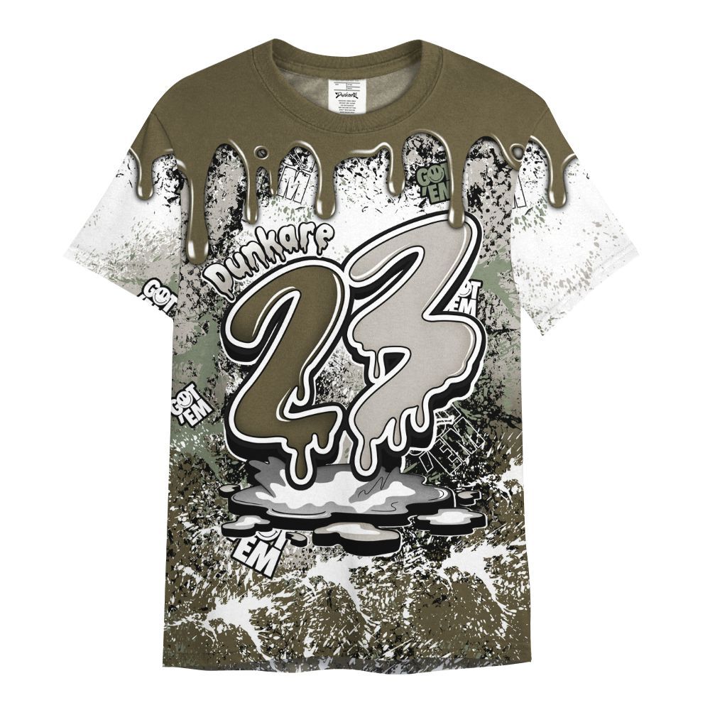 Shirt To Match Dunk Low Year Of The Snake - Dripping 23 Drip All Over Print