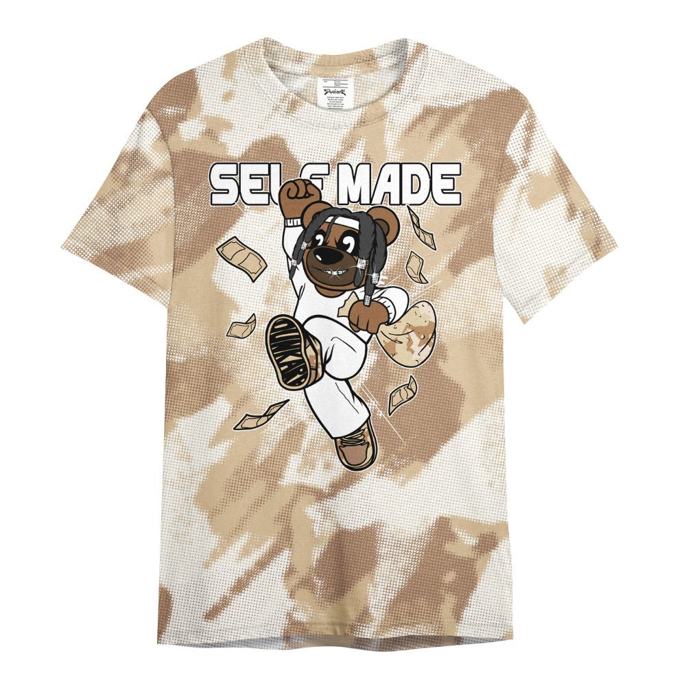 Shirt To Match Desert Camo 3s - Autonomous Bear Abstract Halftone All Over Print