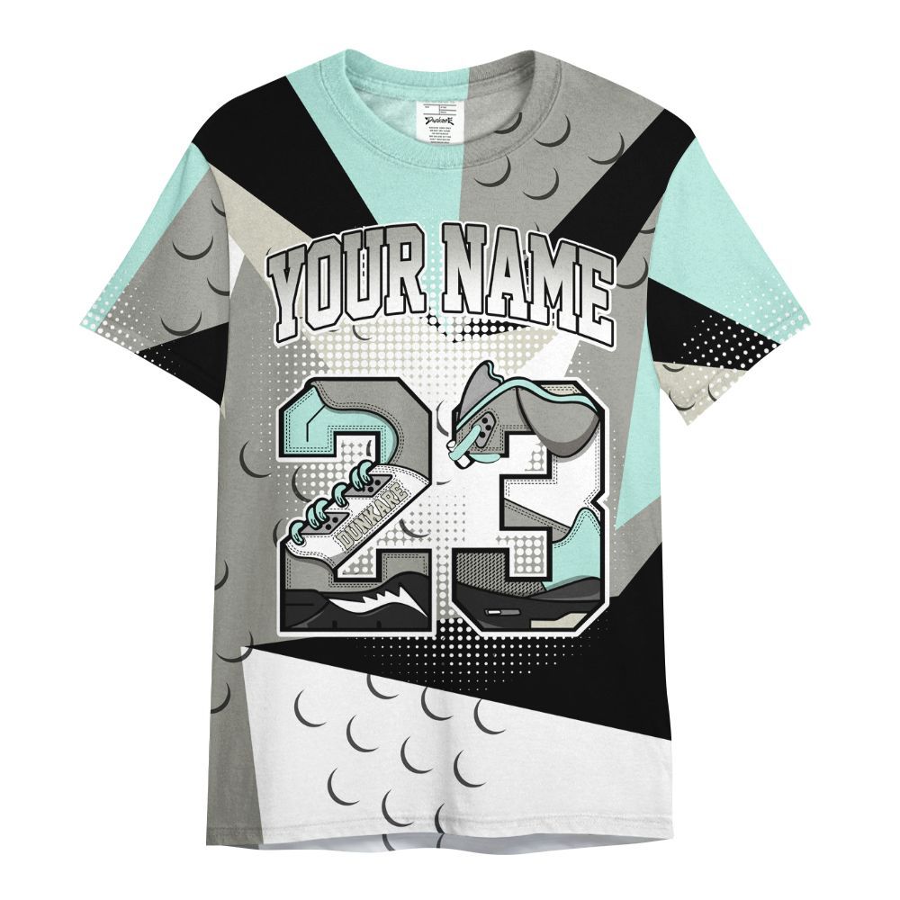 Shirt To Match Low OG Year Of The Snake 1s - Poly Custom Name Number 23 5s All Over Print
