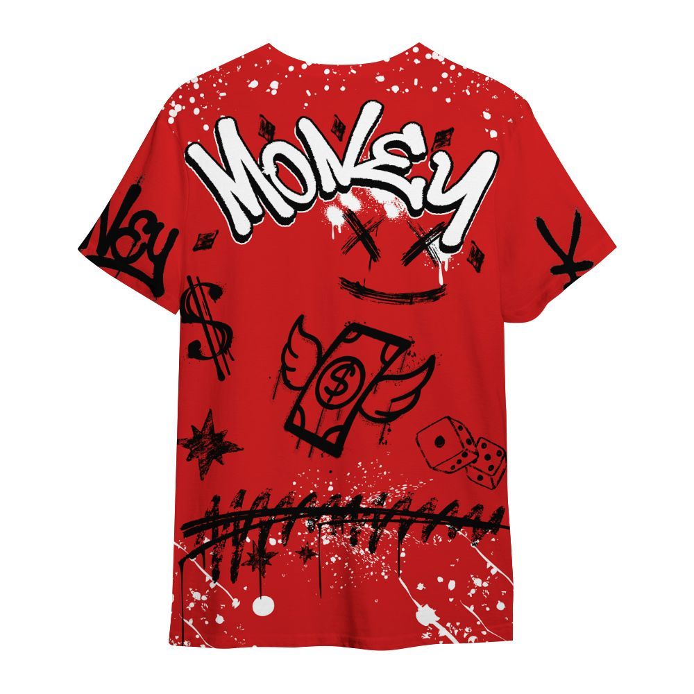 Shirt To Match Low Bred 11s - Everybody Paid In Full Crayon All Over Print