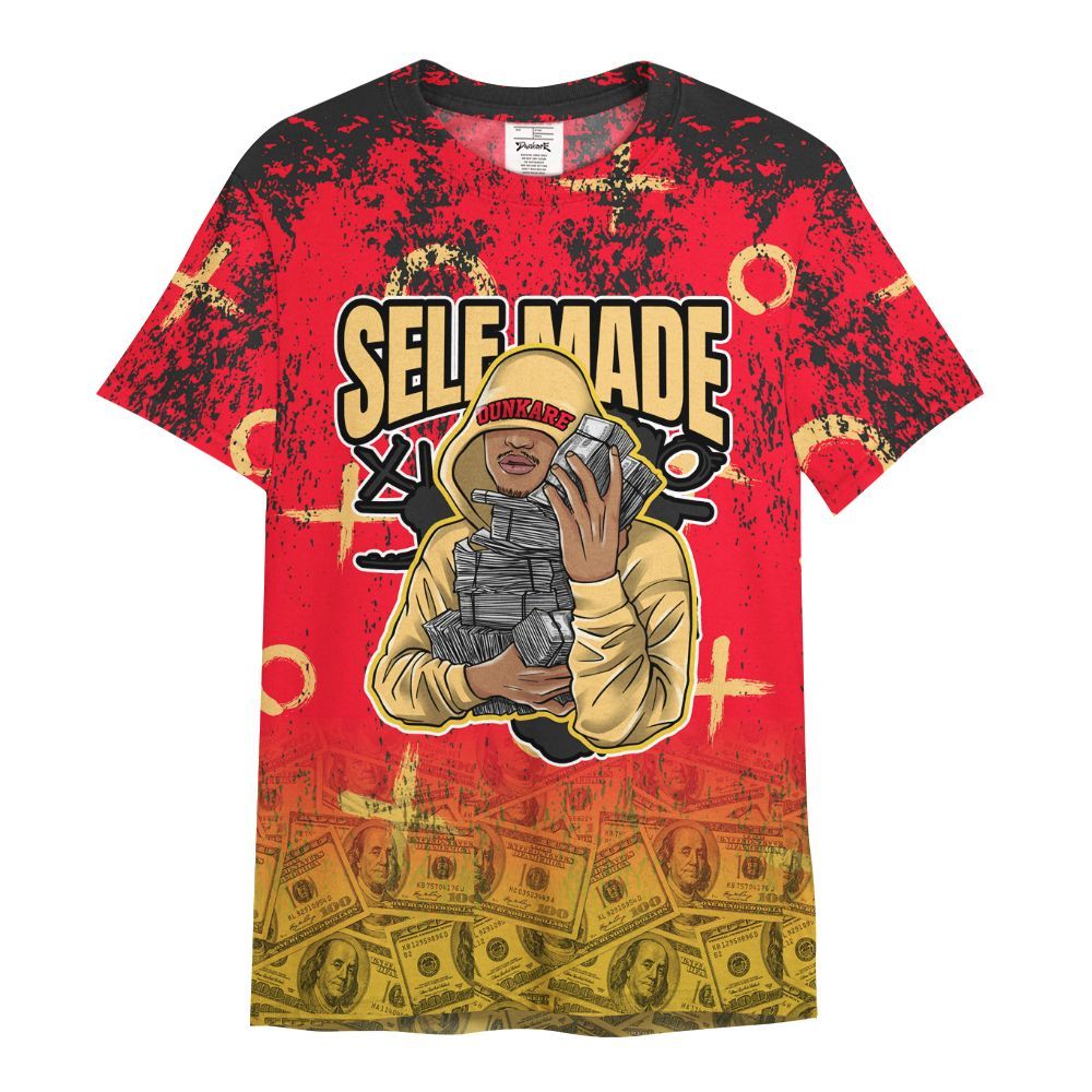 Shirt To Match KD 18 Air Bakin - Selfmade Unique Grunge All Over Print