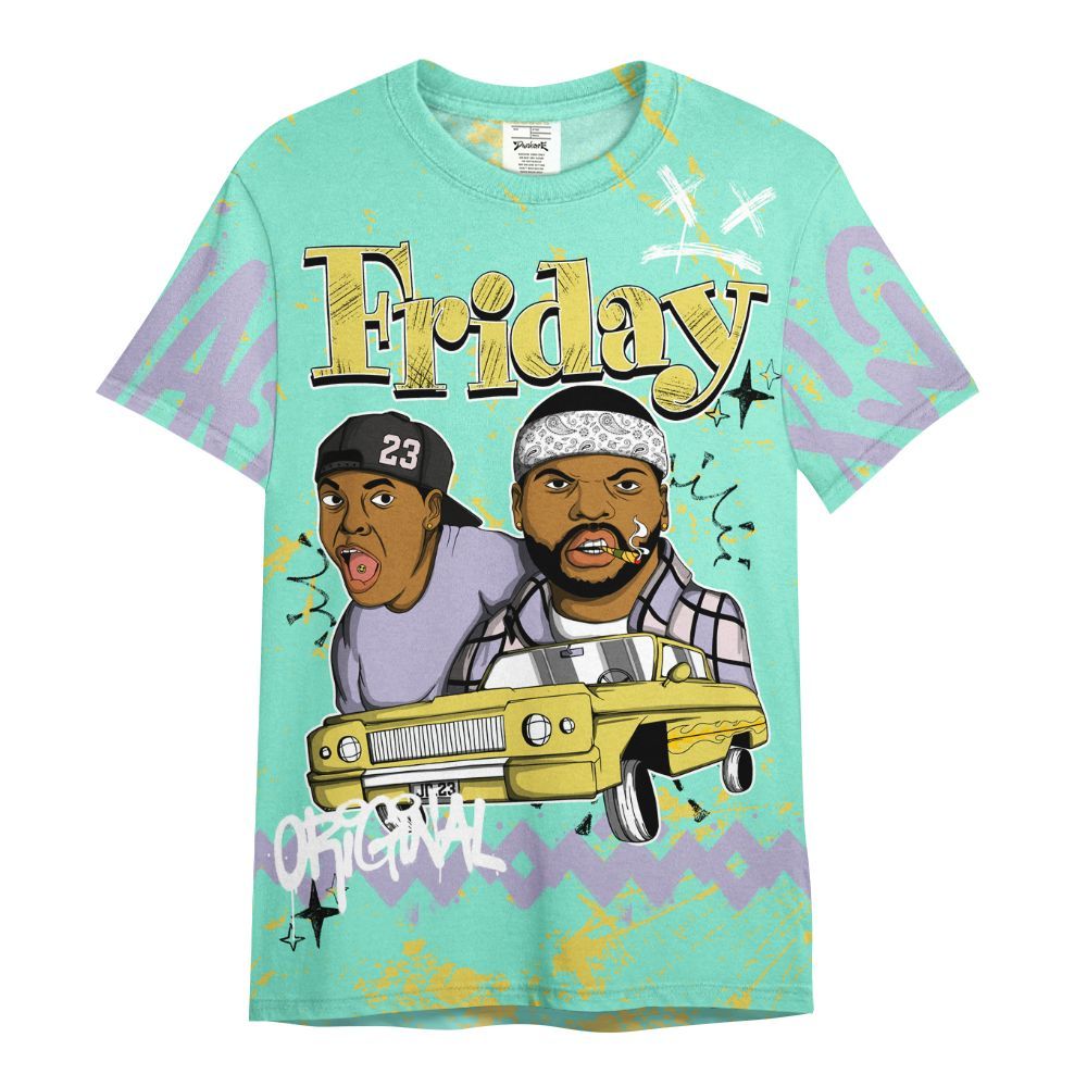 Shirt To Match Dunk Low Easter 2026 - Friday Sneaker Crayon All Over Print