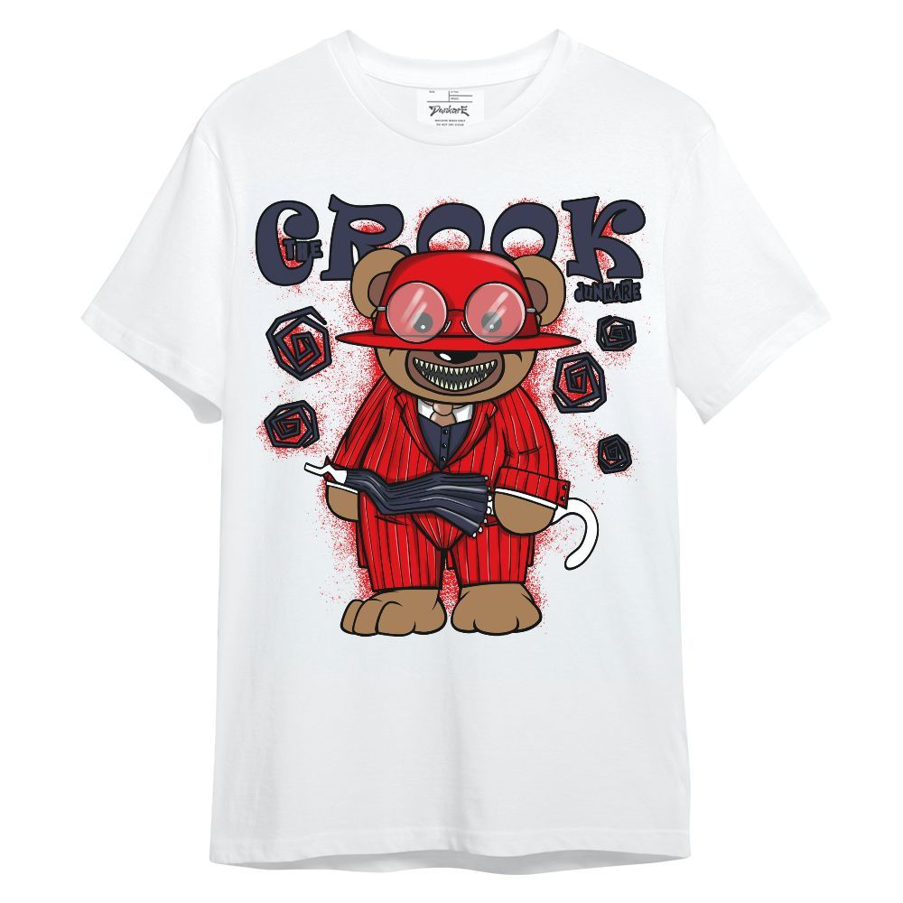 Shirt To Match Low OG Howard University 1s - Swindler Bear Unisex Shirt