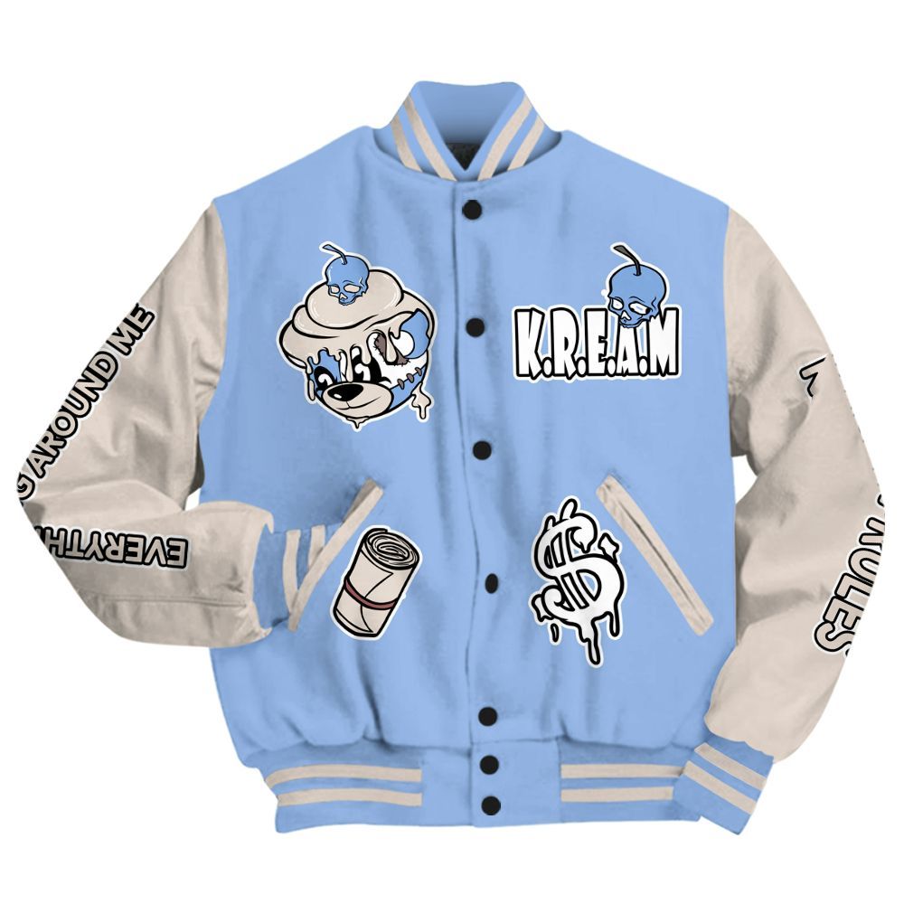 Varsity Jacket To Match Air Max 1 Royal Pulse - Loot Bear All Over Print