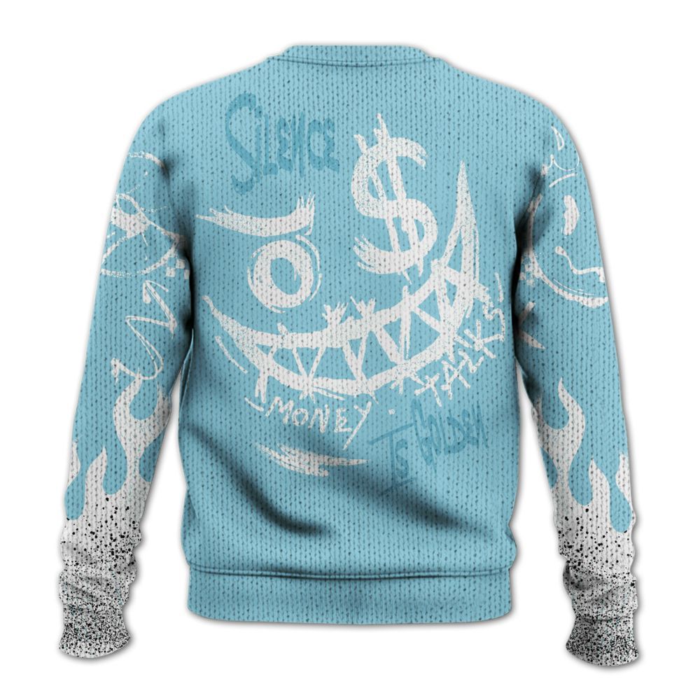 Knitted Sweater To Match Dunk High Homer Simpson - Mouth Burning Street Style