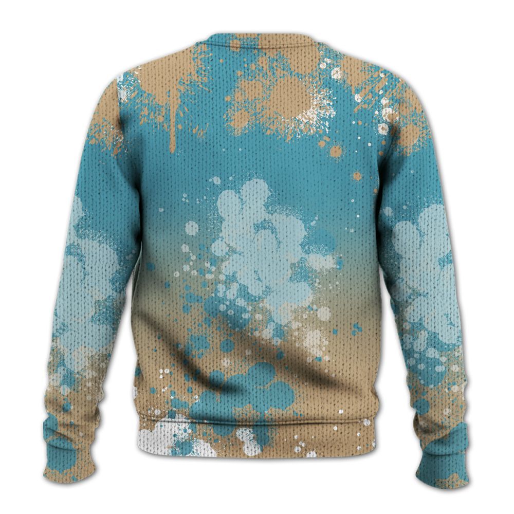 Sweater To Match H-Town 11s - God Blessed Ink Drip Graphic