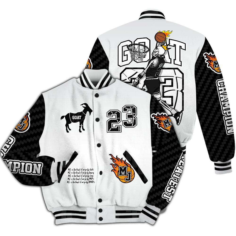 Varsity Jacket To Match Kobe 9 Elite Protro Halo - 23 G.0.A.T Jump Up Basketball All Over Print