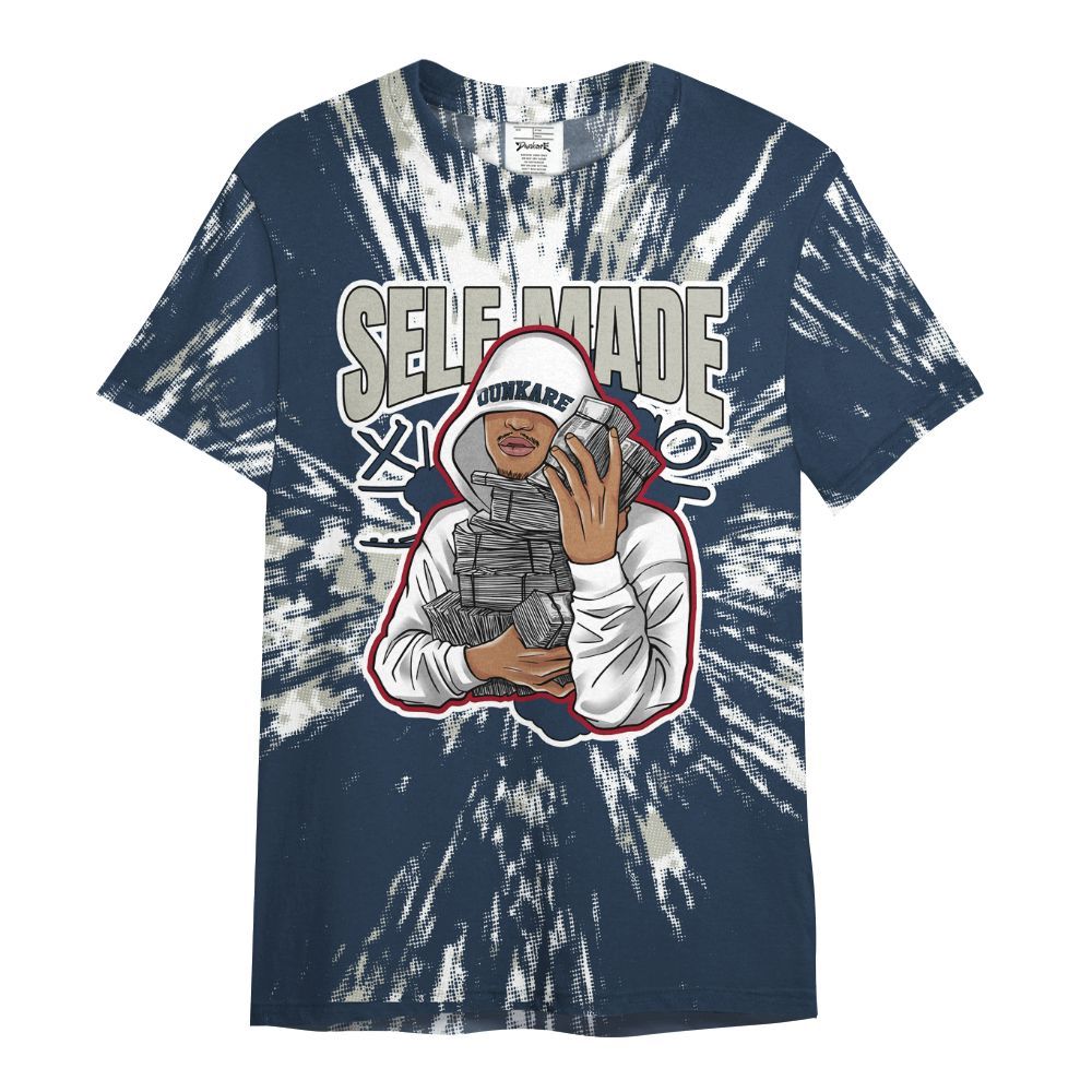 Shirt To Match White Midnight Navy 6s - Selfmade Lux All Over Print