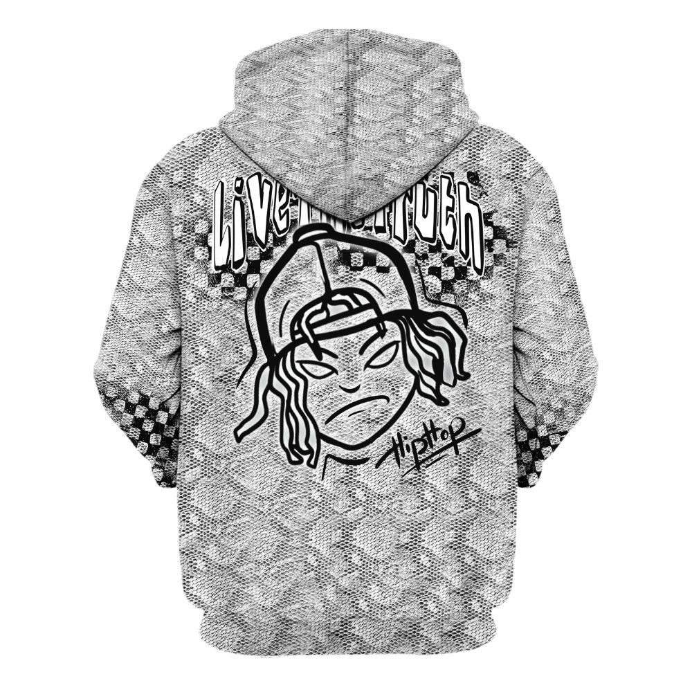 Hoodie To Match Low CNY Year Of The Snake 11s - Feel Life Street Style All Over Print
