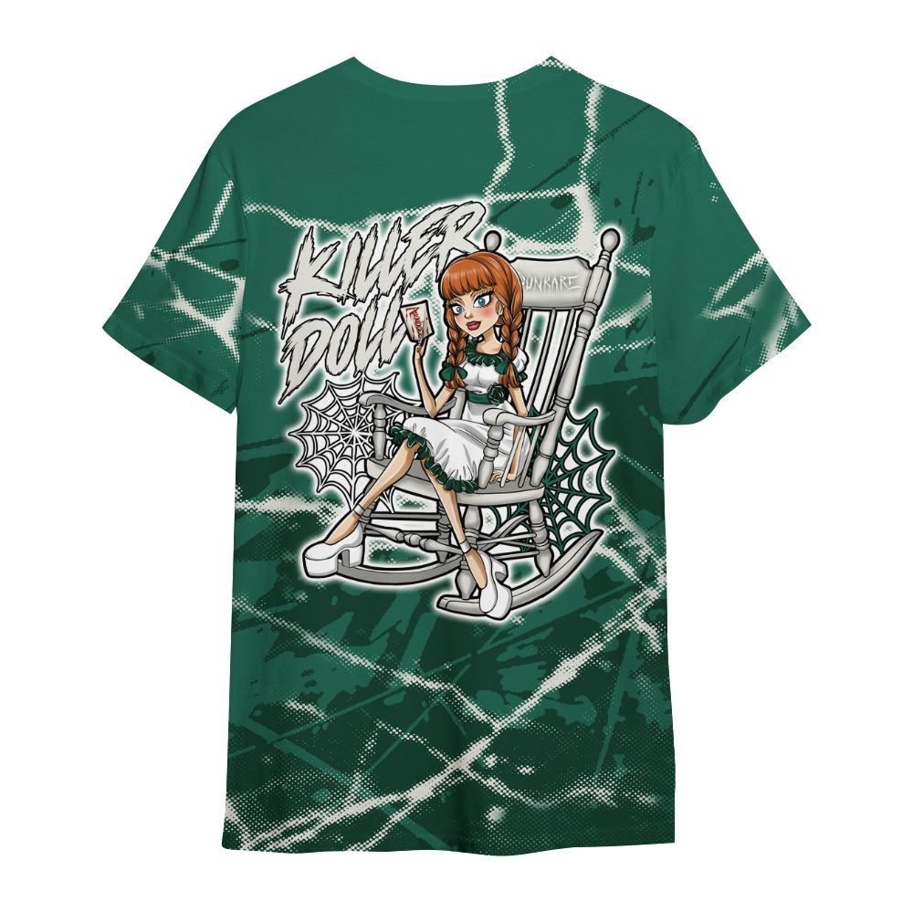 Shirt To Match Oxidized Green 4s - Killer Doll-A Halloween Profound All Over Print