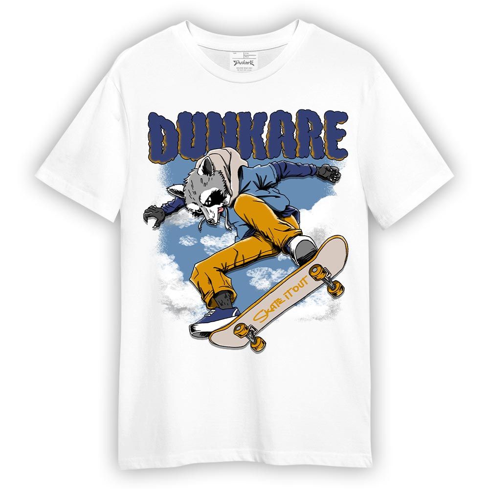 Shirt To Match High OG First In Flight 1s T-- Skateboard Raccoon T-Shirt Unisex