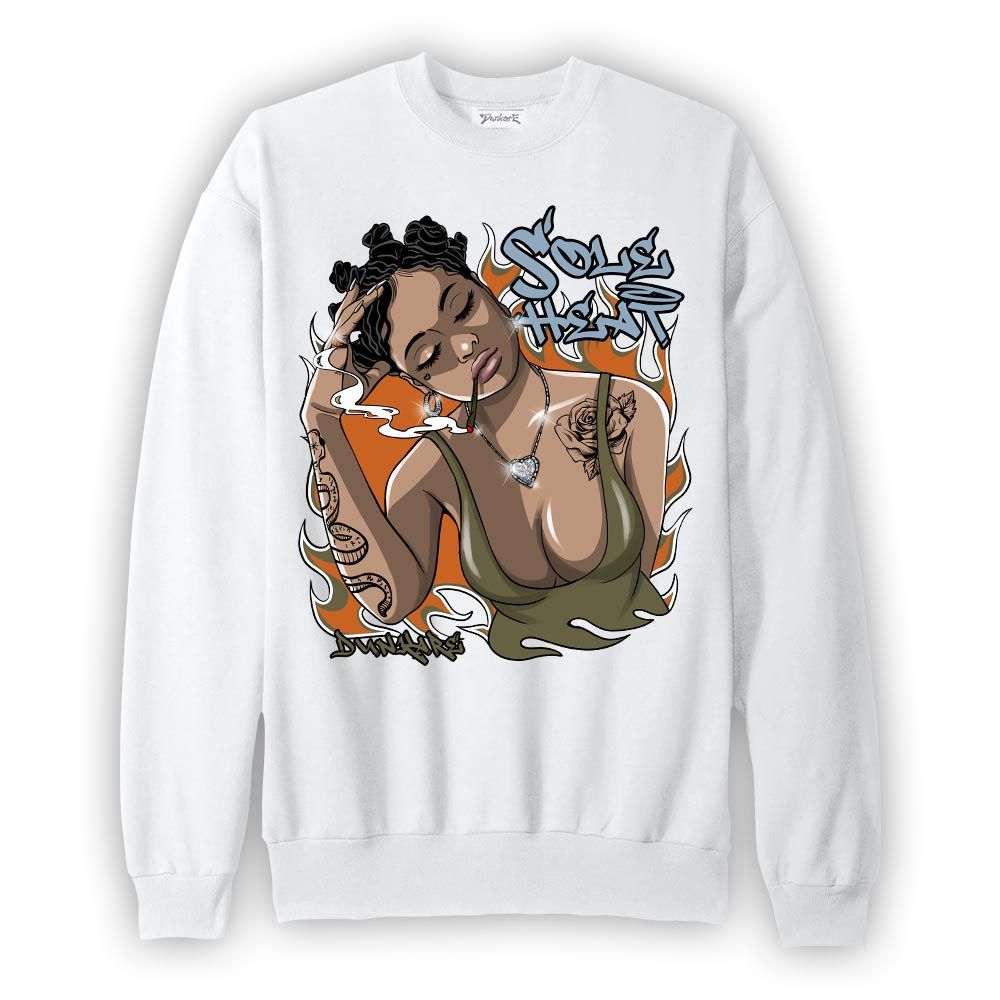 Sweatshirt To match Olive 5s Sweatshirt - Sole Heat Unique Graphic