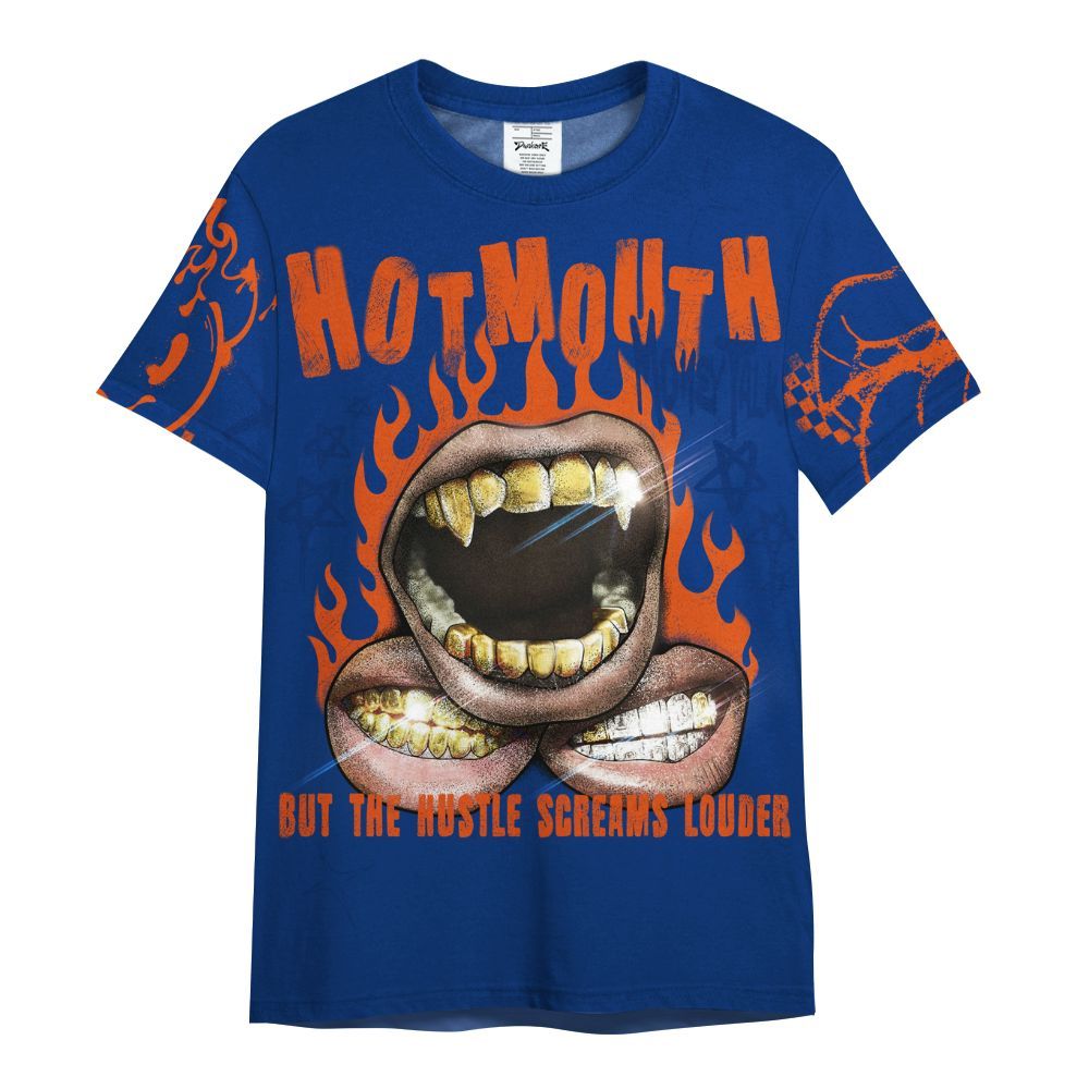 Shirt To Match Mid Knicks 1s - Mouth Burning Street Style All Over Print