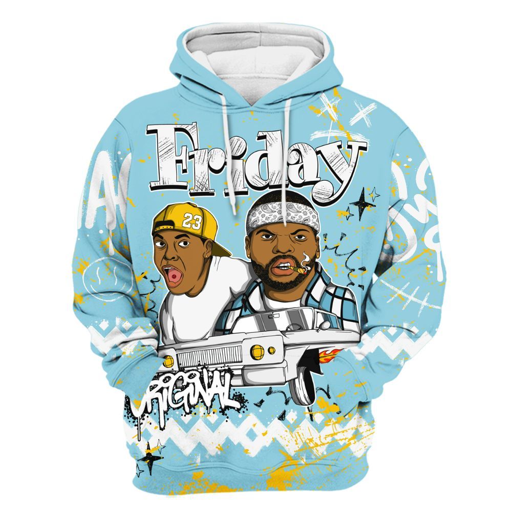 Hoodie To Match Dunk High Homer Simpson - Friday Sneaker Crayon All Over Print