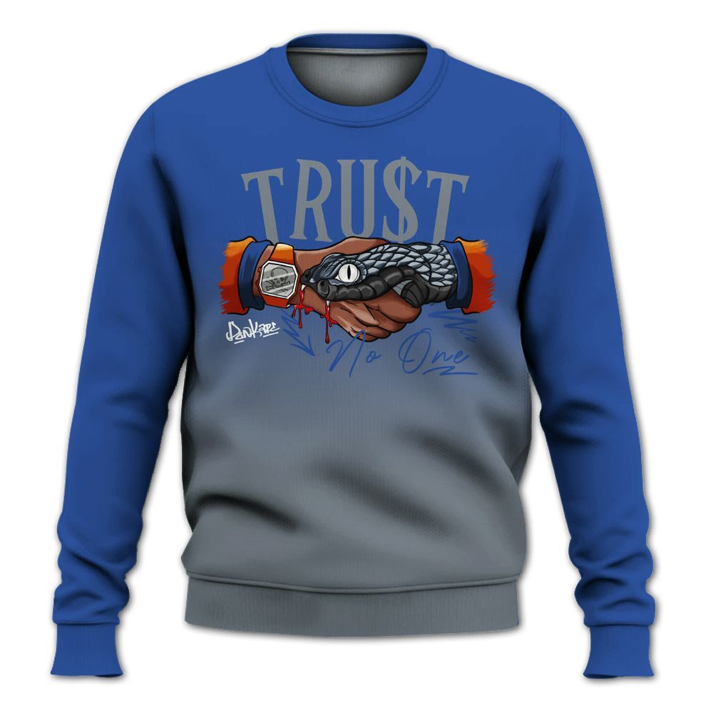 Sweatshirt To Match RS-X GS League - Snake Trust No One Drip All Over Print