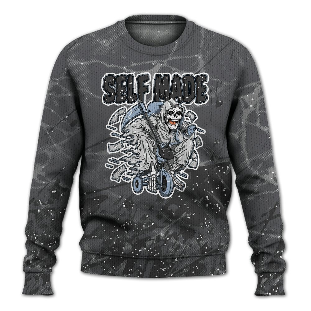 Knitted Sweater To Match Reverse Oreo 6s - Self Make Skeleton Profound