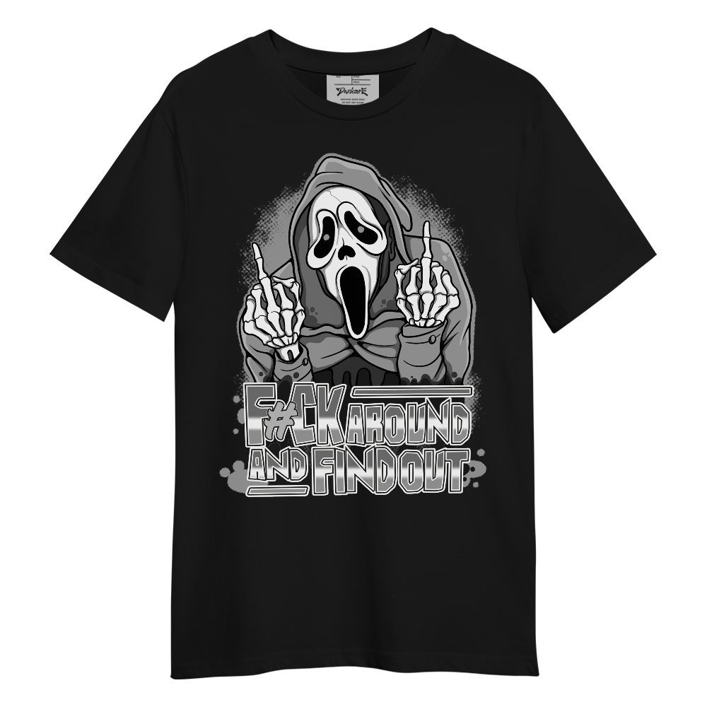 Shirt To Match Black Wolf Grey 12s - F#CK And Find Out Graphic Unisex Shirt