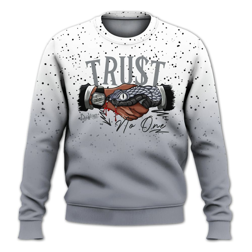 Sweatshirt To Match Kobe 9 Elite Low Beethoven, Trust No One Drip All Over Print