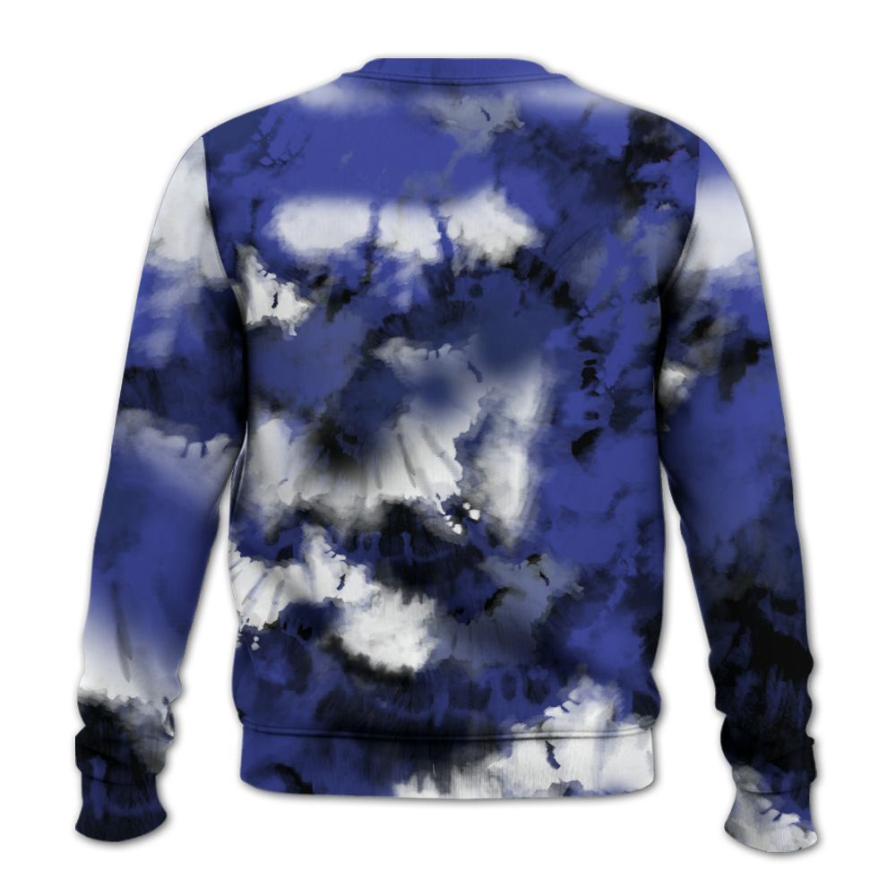 Sweatshirt To Match Shox TL Royal - God Blessed Tie Dye All Over Print