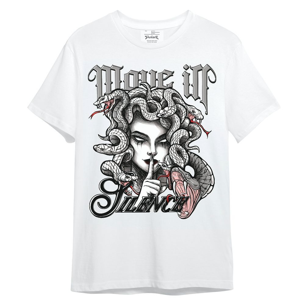 Shirt To Match OG Steel Grey 10s - Girl Move In Silence Graphic