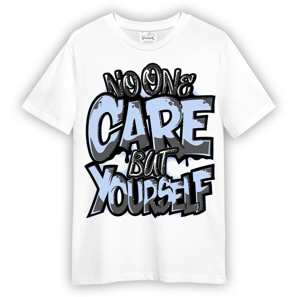 Shirt To Match Reverse Black White 6s - Cares Yourself Graphic Shirt Unisex